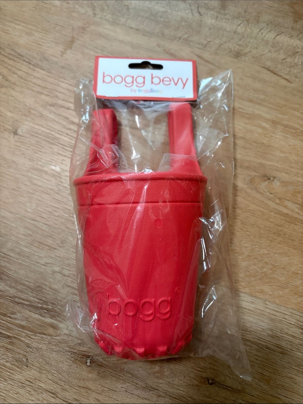BOGG BEVY Cup Holder Coral Me Mine Bogg Bag Accessory NEW In Package